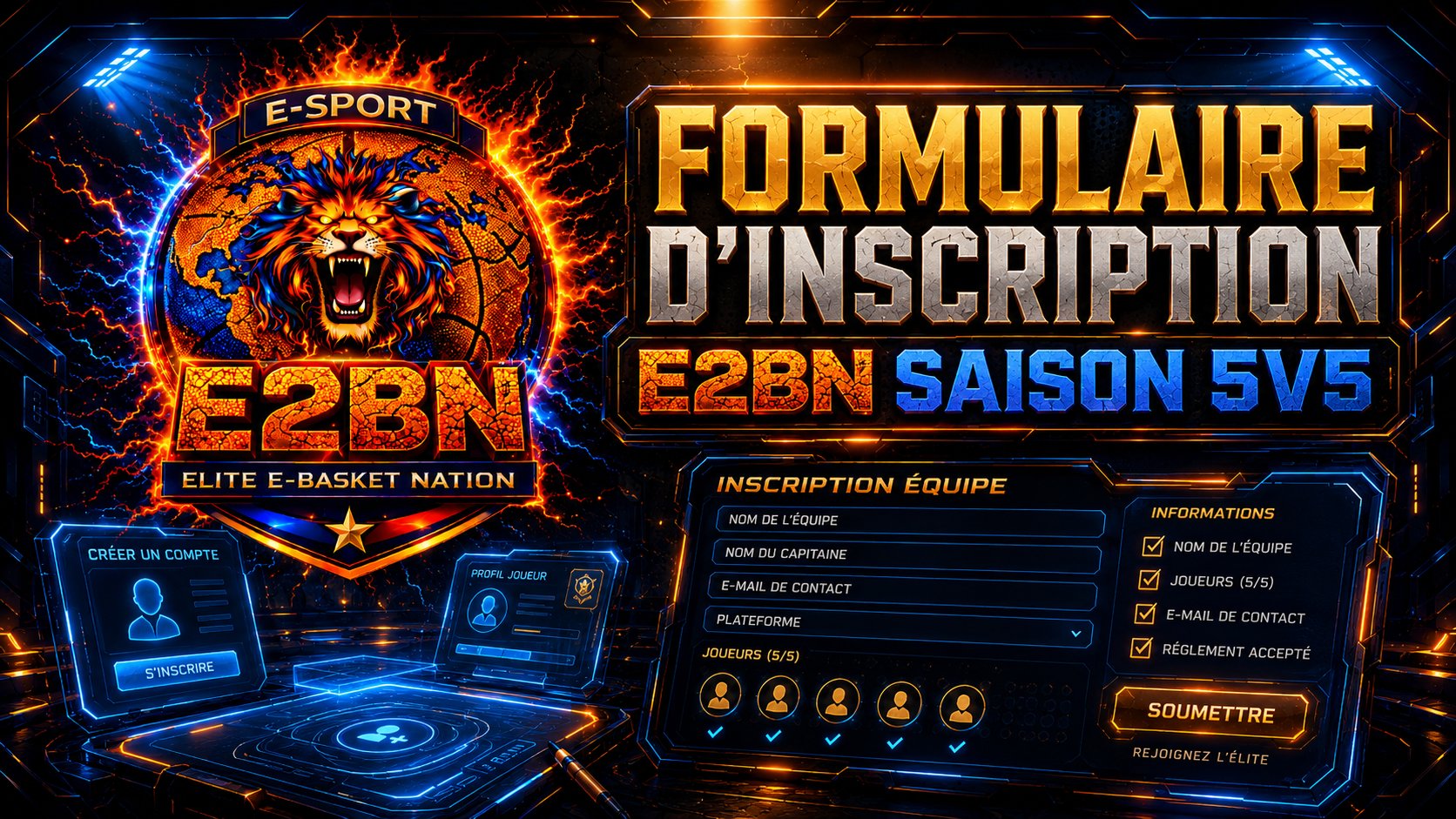 Formulaire d'Inscription E2BN